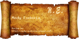 Medy Eudoxia névjegykártya